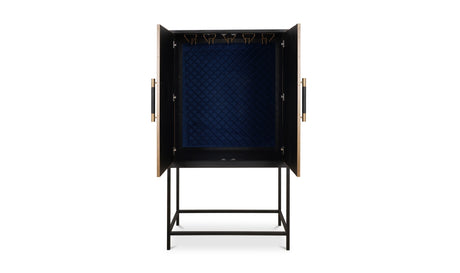 Mako Bar Cabinet Black by Moe's Home at Eve Furniture