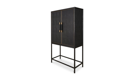 Mako Bar Cabinet Black by Moe's Home at Eve Furniture
