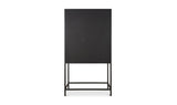 Mako Bar Cabinet Black by Moe's Home at Eve Furniture