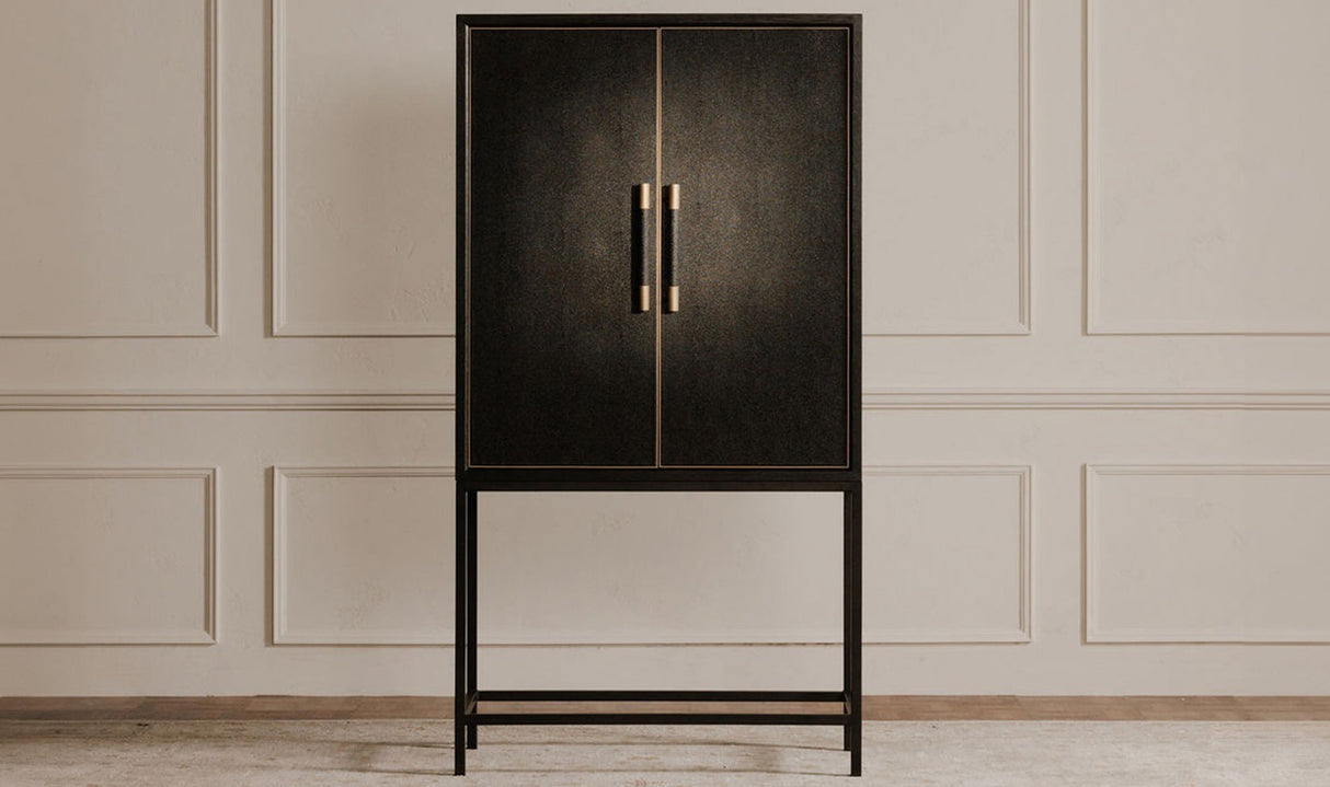 Mako Bar Cabinet Black by Moe's Home at Eve Furniture