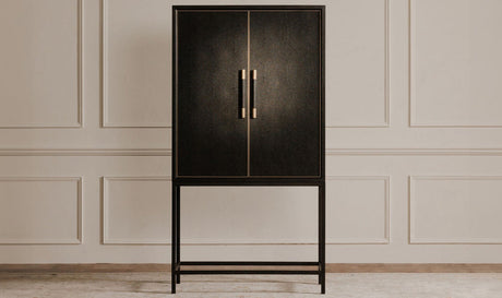 Mako Bar Cabinet Black by Moe's Home at Eve Furniture