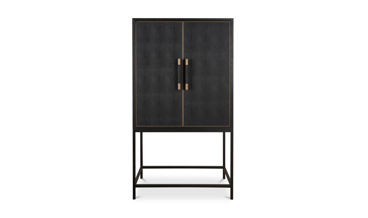 Mako Bar Cabinet Black by Moe's Home at Eve Furniture