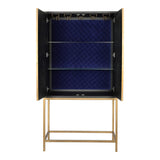 Mako Bar Cabinet Grey by Moe's Home at Eve Furniture