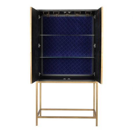 Mako Bar Cabinet Grey by Moe's Home at Eve Furniture