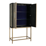 Mako Bar Cabinet Grey by Moe's Home at Eve Furniture