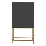 Mako Bar Cabinet Grey by Moe's Home at Eve Furniture