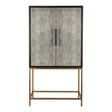 Mako Bar Cabinet Grey by Moe's Home at Eve Furniture