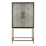 Mako Bar Cabinet Grey by Moe's Home at Eve Furniture