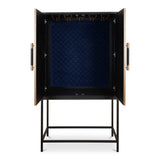 Mako Black Bar Cabinet by Moe's Home at Eve Furniture