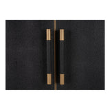Mako Black Bar Cabinet by Moe's Home at Eve Furniture