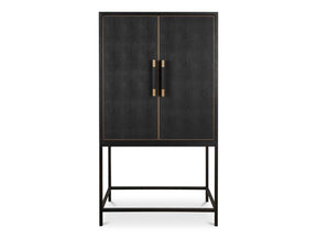 Mako Black Bar Cabinet by Moe's Home at Eve Furniture