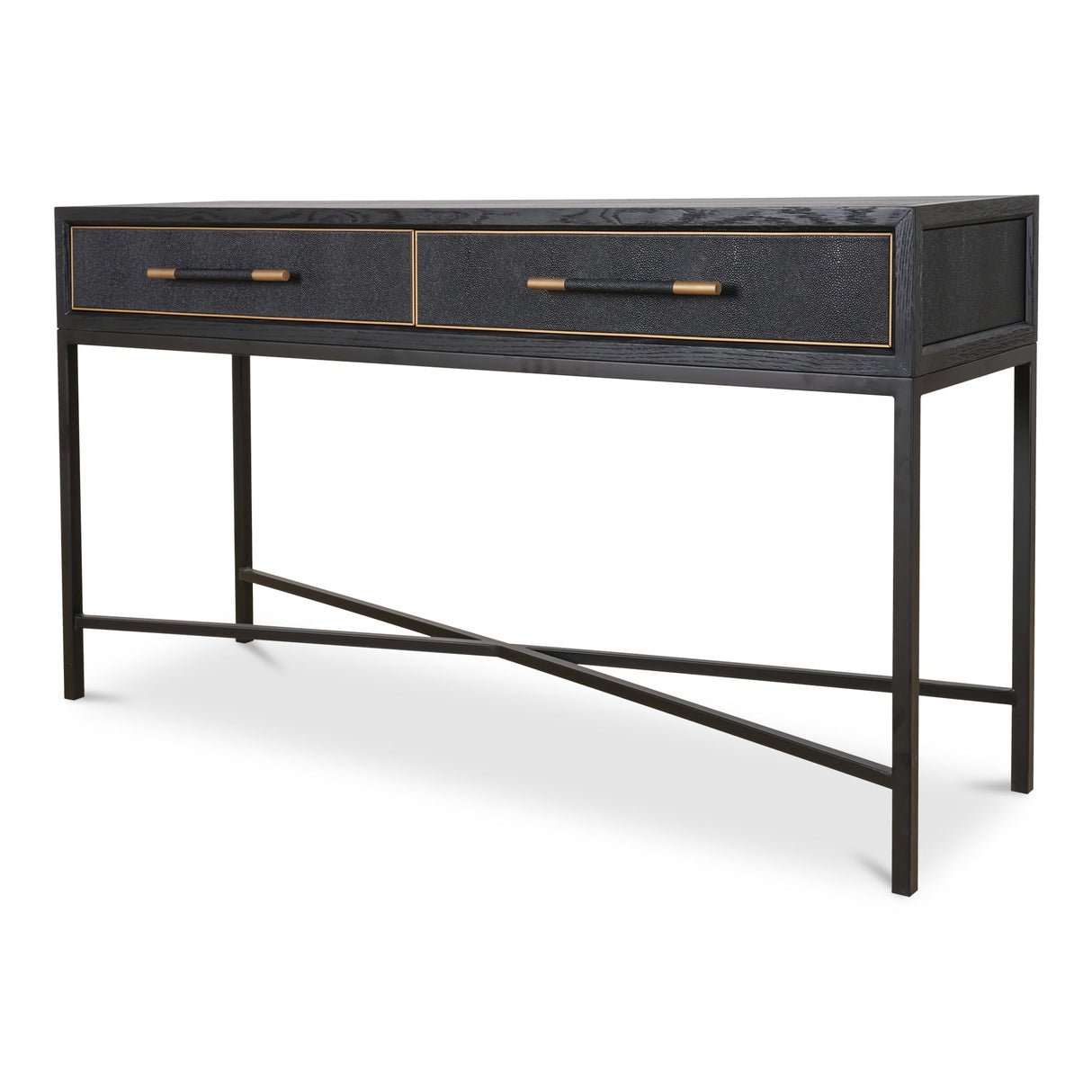 Mako Black Console Table by Moe's Home at Eve Furniture