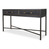 Mako Black Console Table by Moe's Home at Eve Furniture