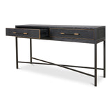 Mako Black Console Table by Moe's Home at Eve Furniture
