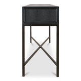 Mako Black Console Table by Moe's Home at Eve Furniture