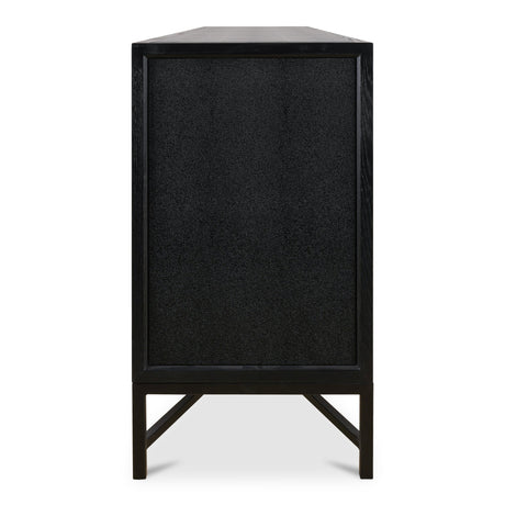 Mako Black Large Sideboard by MOES at Eve Furniture