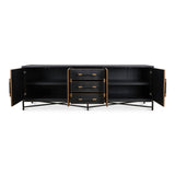 Mako Black Large Sideboard by MOES at Eve Furniture
