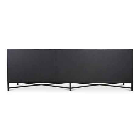 Mako Black Large Sideboard by MOES at Eve Furniture