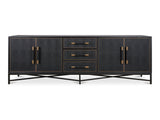 Mako Black Large Sideboard by MOES at Eve Furniture