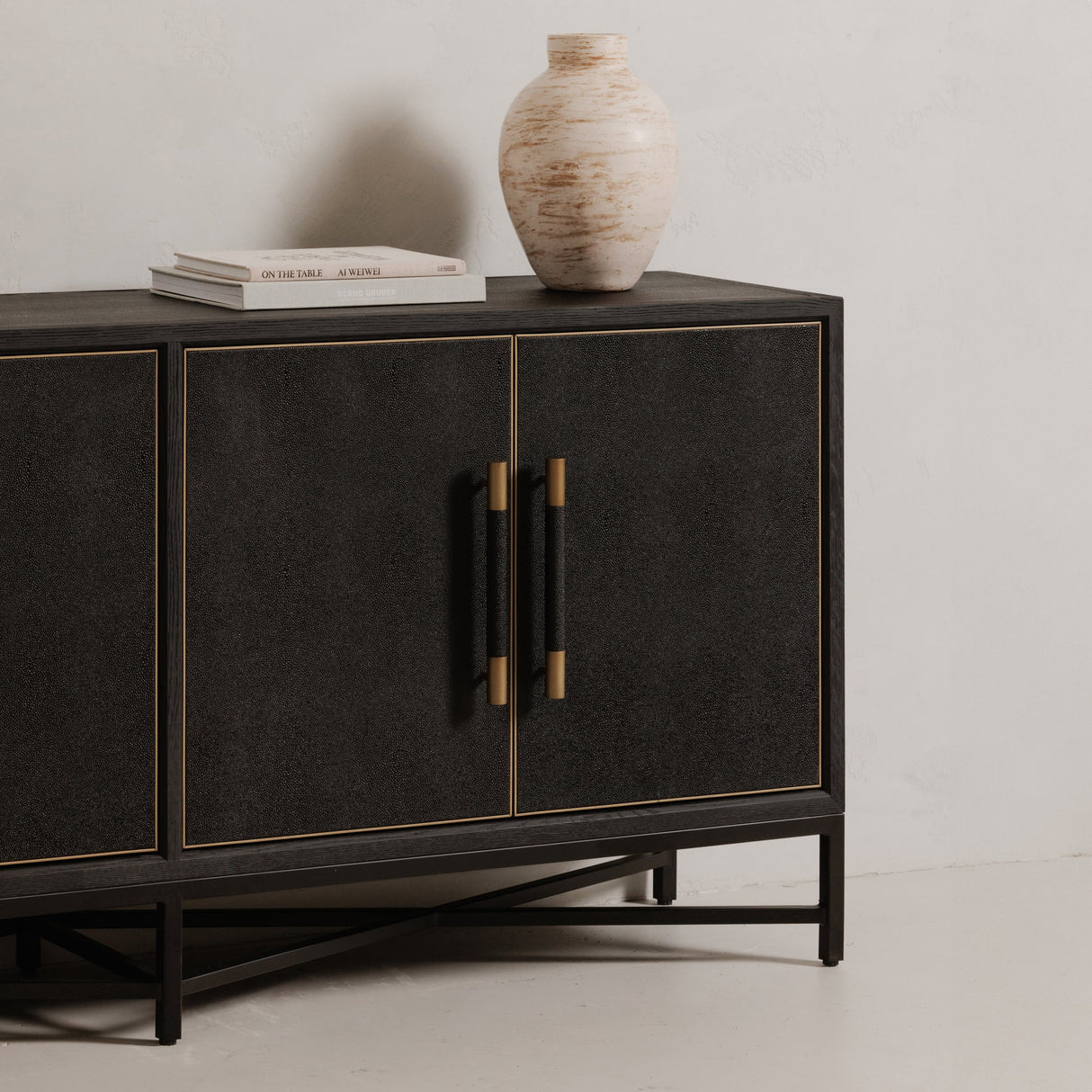 Mako Black Sideboard by Moe's Home at Eve Furniture