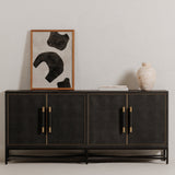 Mako Black Sideboard by Moe's Home at Eve Furniture