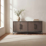 Mako Brown Sideboard by Moe's Home at Eve Furniture