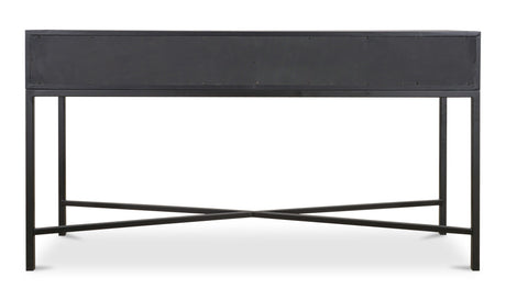 Mako Console Table Black by Moe's Home at Eve Furniture