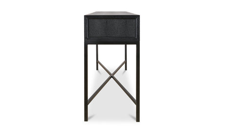 Mako Console Table Black by Moe's Home at Eve Furniture