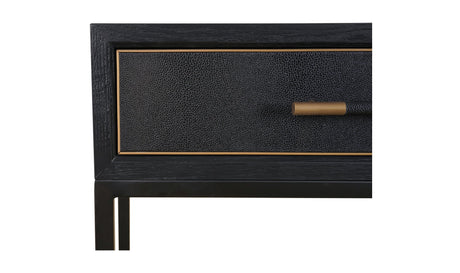 Mako Console Table Black by Moe's Home at Eve Furniture