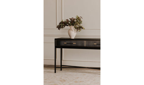 Mako Console Table Black by Moe's Home at Eve Furniture