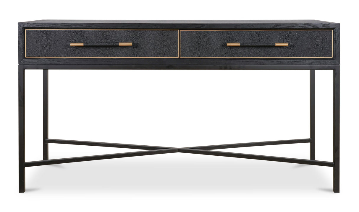 Mako Console Table Black by Moe's Home at Eve Furniture