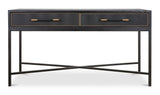 Mako Console Table Black by Moe's Home at Eve Furniture