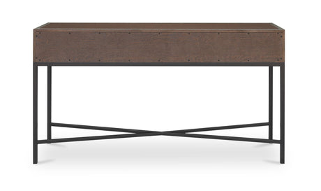 Mako Console Table Brown by Moe's Home at Eve Furniture