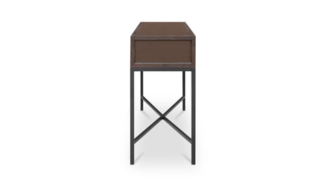 Mako Console Table Brown by Moe's Home at Eve Furniture