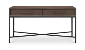 Mako Console Table Brown by Moe's Home at Eve Furniture