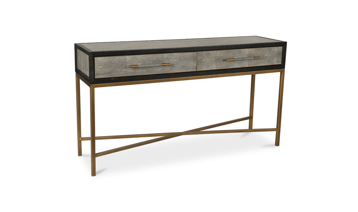 Mako Console Table Grey by Moe's Home at Eve Furniture