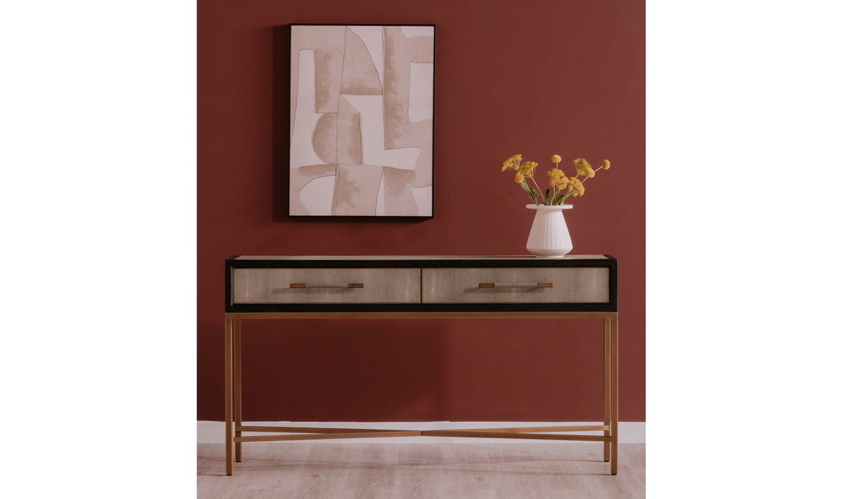 Mako Console Table Grey by Moe's Home at Eve Furniture