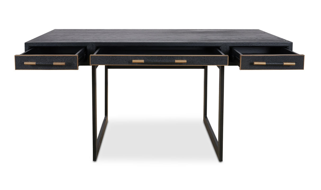 Mako Desk Black by Moe's Home at Eve Furniture