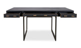 Mako Desk Black by Moe's Home at Eve Furniture
