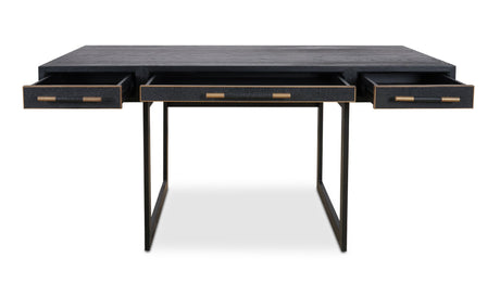 Mako Desk Black by Moe's Home at Eve Furniture