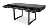 Mako Desk Black by Moe's Home at Eve Furniture