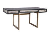 Mako Desk Grey by Moe's Home at Eve Furniture