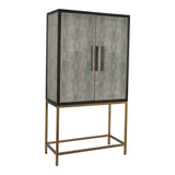 Mako Grey Bar Cabinet