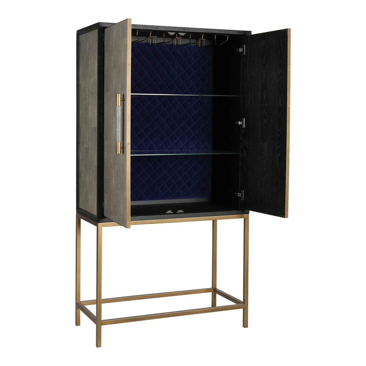 Mako Grey Bar Cabinet