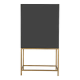 Mako Grey Bar Cabinet by Moe's Home at Eve Furniture