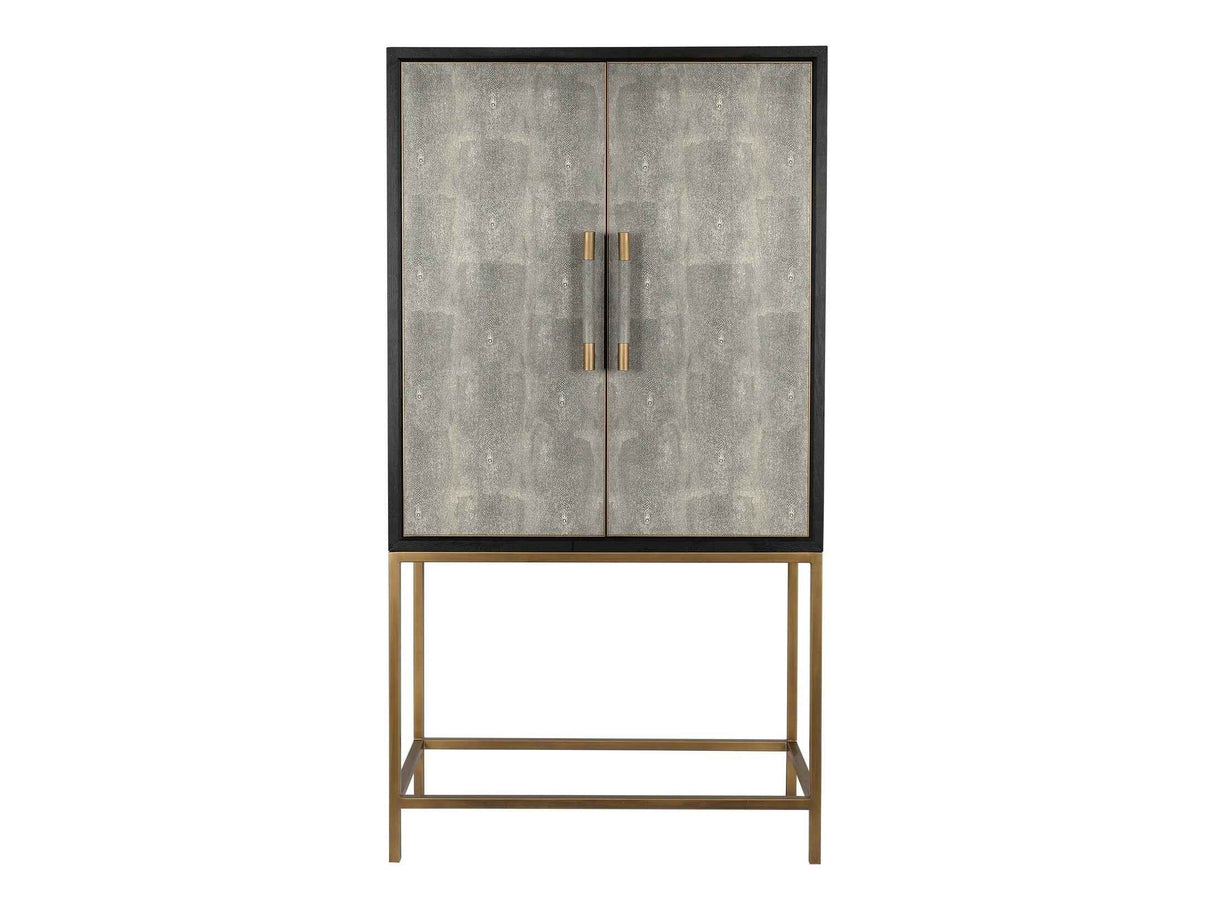 Mako Grey Bar Cabinet