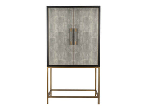 Mako Grey Bar Cabinet