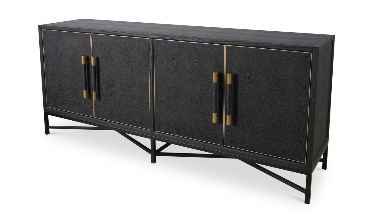 Mako Sideboard Black by Moe's Home at Eve Furniture