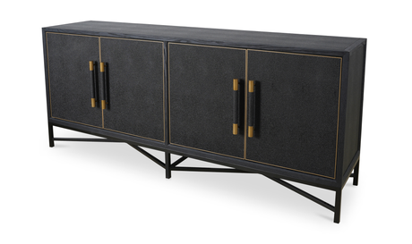 Mako Sideboard Black by Moe's Home at Eve Furniture