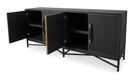 Mako Sideboard Black by Moe's Home at Eve Furniture